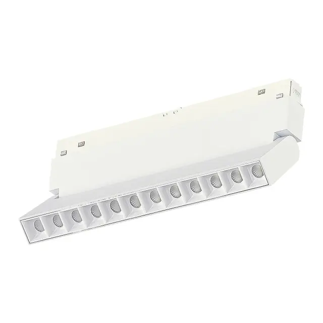 Трековый светильник ST Luce ST372.506.12 СКАЙЛАЙН 48V — белый, ракурс 3