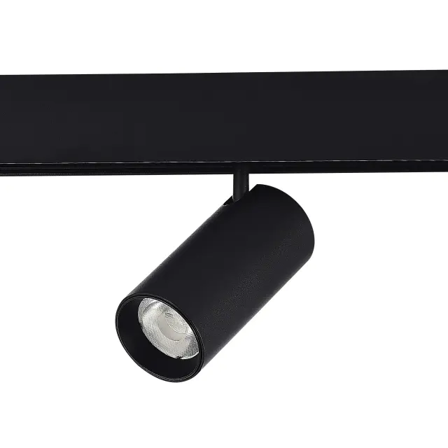 Трековый светильник ST Luce ST375.406.12 СКАЙЛАЙН 48V — черный, ракурс 2