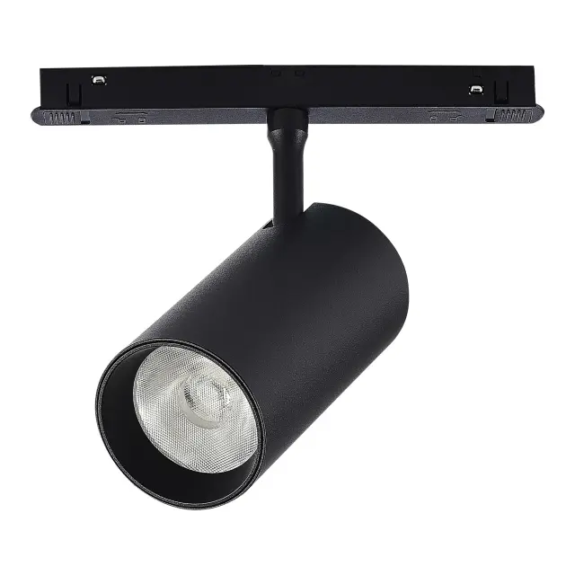 Трековый светильник ST Luce ST375.406.20 СКАЙЛАЙН 48V — черный, ракурс 3