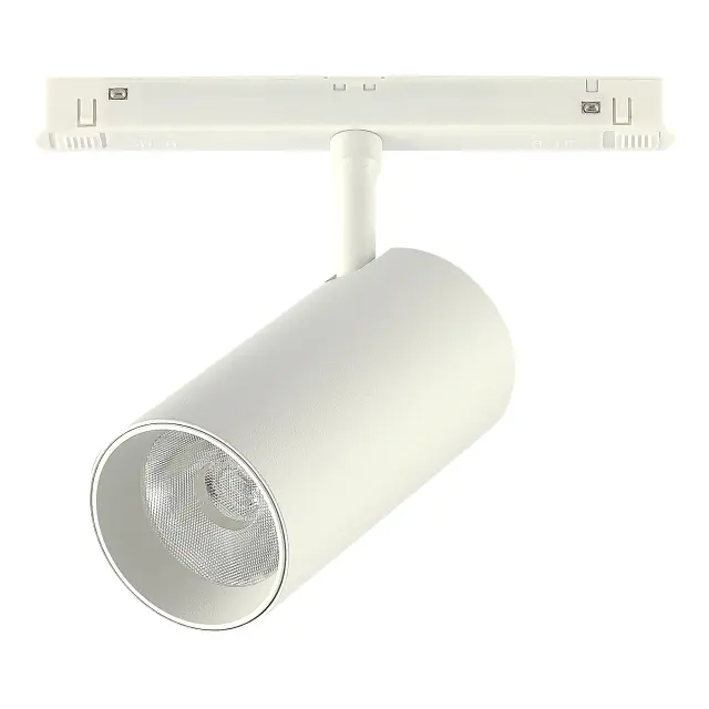Трековый светильник ST Luce ST375.506.20 СКАЙЛАЙН 48V — белый, ракурс 3