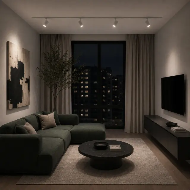 Трековый светильник ST Luce ST375.506.20 СКАЙЛАЙН 48V — белый, ракурс 4