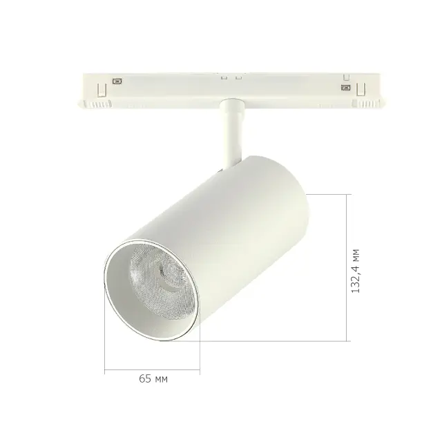 Трековый светильник ST Luce ST375.506.20 СКАЙЛАЙН 48V — белый, ракурс 6