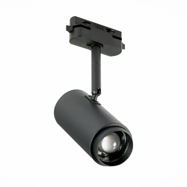 Трековый светильник ST Luce ST600.436.12 БЭЙС — черный, ракурс 3