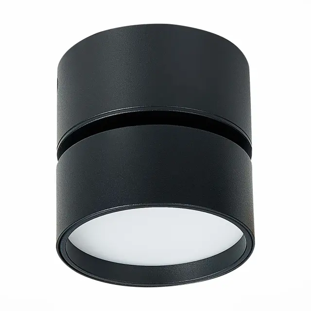 Точечный светильник ST Luce ST651.432.09 — черный, ракурс 3