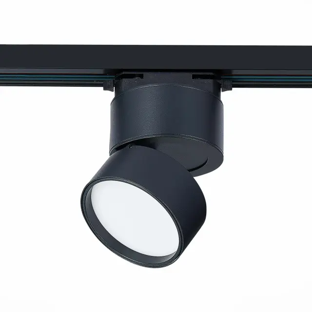 Трековый светильник ST Luce ST651.436.09 БЭЙС — черный, ракурс 2