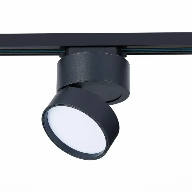 Трековый светильник ST Luce ST651.436.14 БЭЙС — черный, ракурс 2