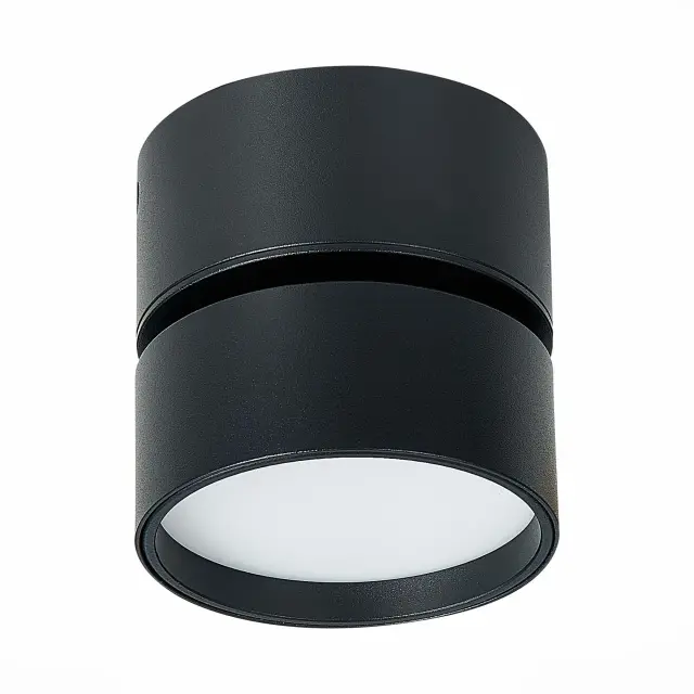 Точечный светильник ST Luce ST651.442.09 — черный, ракурс 3