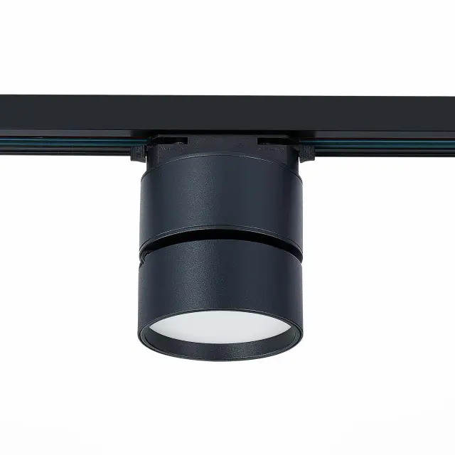 Трековый светильник ST Luce ST651.446.09 БЭЙС — черный, ракурс 3
