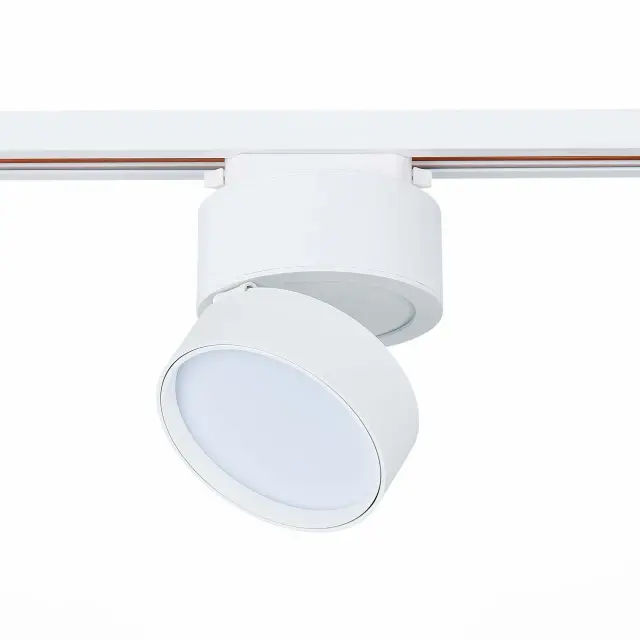 Трековый светильник ST Luce ST651.536.14 БЭЙС — белый, ракурс 2