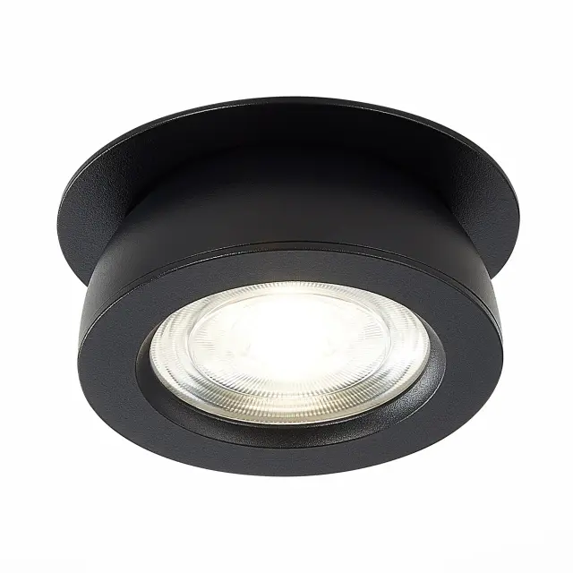 Точечный светильник ST Luce ST654.438.10 — черный, ракурс 3