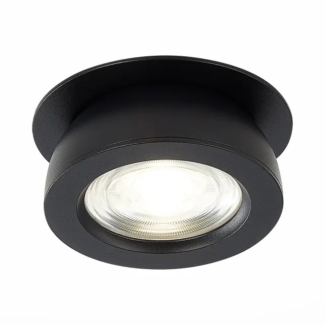 Точечный светильник ST Luce ST654.448.10 — черный, ракурс 3
