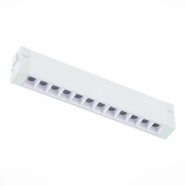 Трековый светильник ST Luce ST655.596.09 СКАЙЛАЙН 220V — белый, ракурс 3