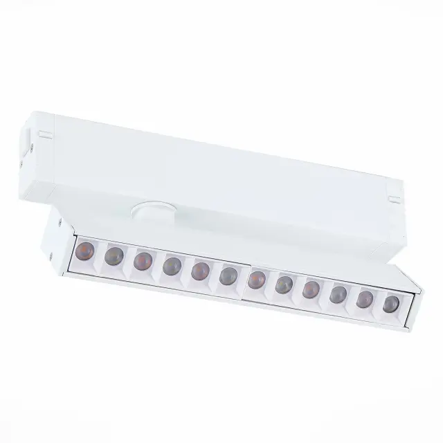 Трековый светильник ST Luce ST656.596.09 СКАЙЛАЙН 220V — белый, ракурс 3