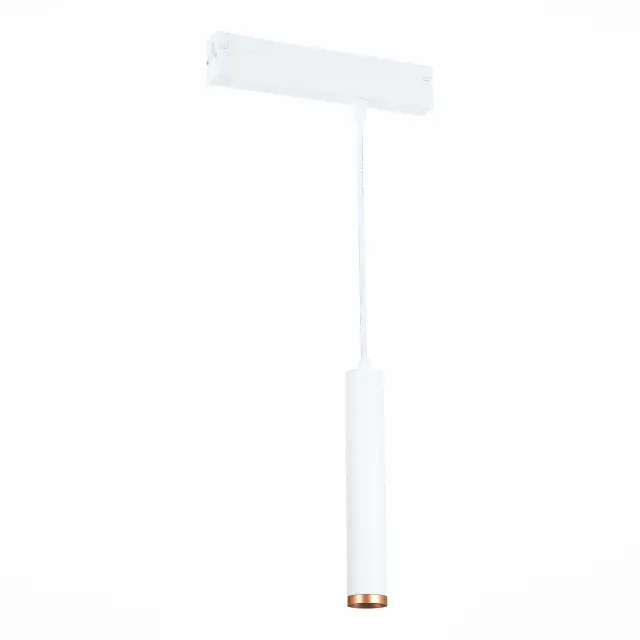 Трековый светильник ST Luce ST659.593.10 СКАЙЛАЙН 220V — белый, ракурс 3