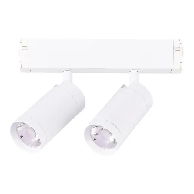 Трековый светильник ST Luce ST660.586.20 СКАЙЛАЙН 220V — белый, ракурс 3