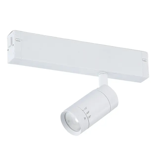 Трековый светильник ST Luce ST660.596.20 СКАЙЛАЙН 220V — белый, ракурс 3