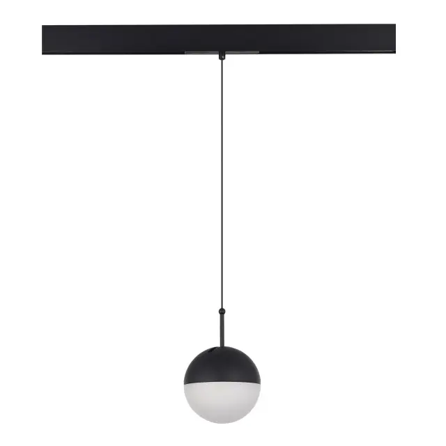 Трековый светильник ST Luce ST681.446.07 СКАЙЛАЙН 48V — черный, ракурс 2