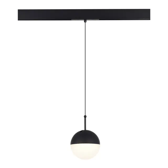 Трековый светильник ST Luce ST681.446.07 СКАЙЛАЙН 48V — черный, ракурс 3
