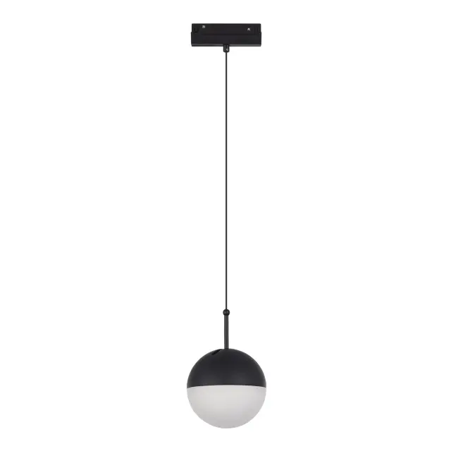 Трековый светильник ST Luce ST681.446.07 СКАЙЛАЙН 48V — черный, ракурс 4