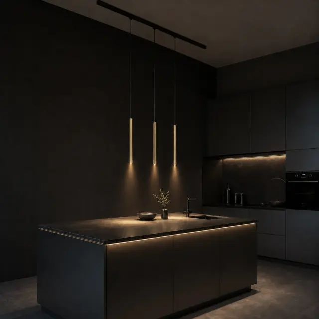 Трековый светильник ST Luce ST683.336.08 СКАЙЛАЙН 48V — черный, ракурс 5