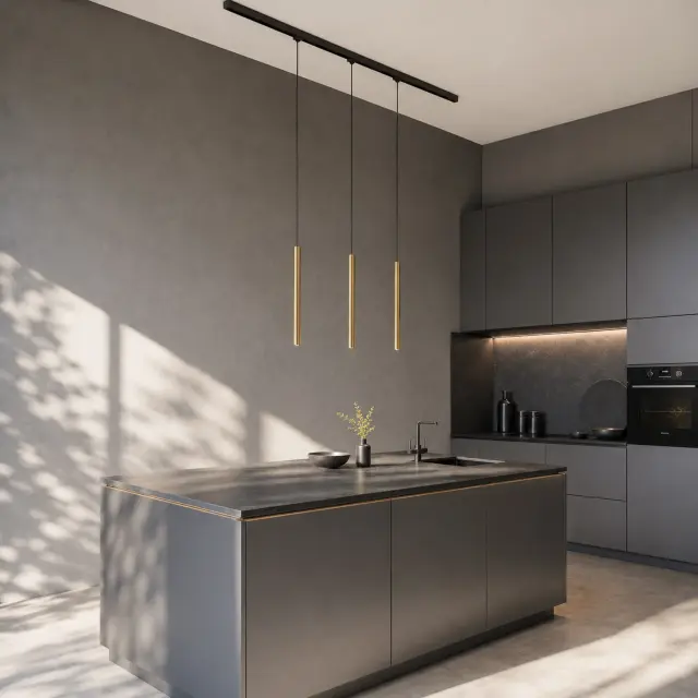 Трековый светильник ST Luce ST683.346.08 СКАЙЛАЙН 48V — черный, ракурс 6