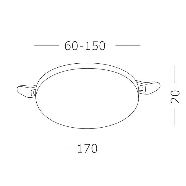 Точечный светильник ST Luce ST700.548.22 LEDDER — белый, ракурс 6