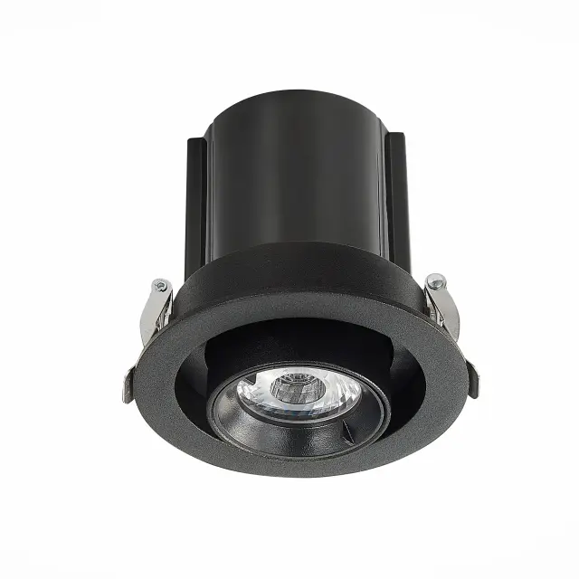Точечный светильник ST Luce ST702.338.12 — черный, ракурс 3