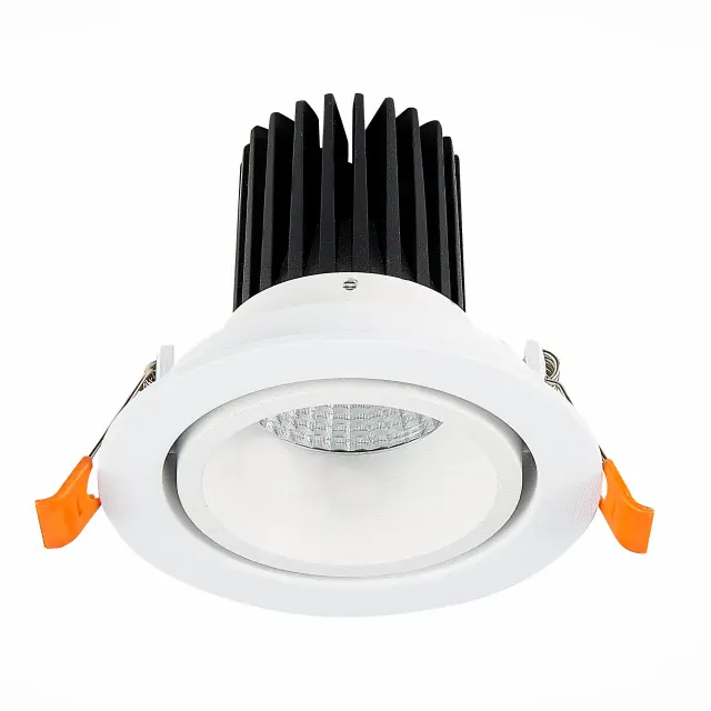 Точечный светильник ST Luce ST705.538.10 — белый, ракурс 3