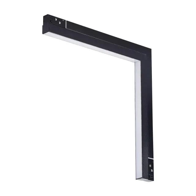 Трековый светильник ST Luce ST801.446.20 СКАЙЛАЙН 48V — черный, ракурс 3