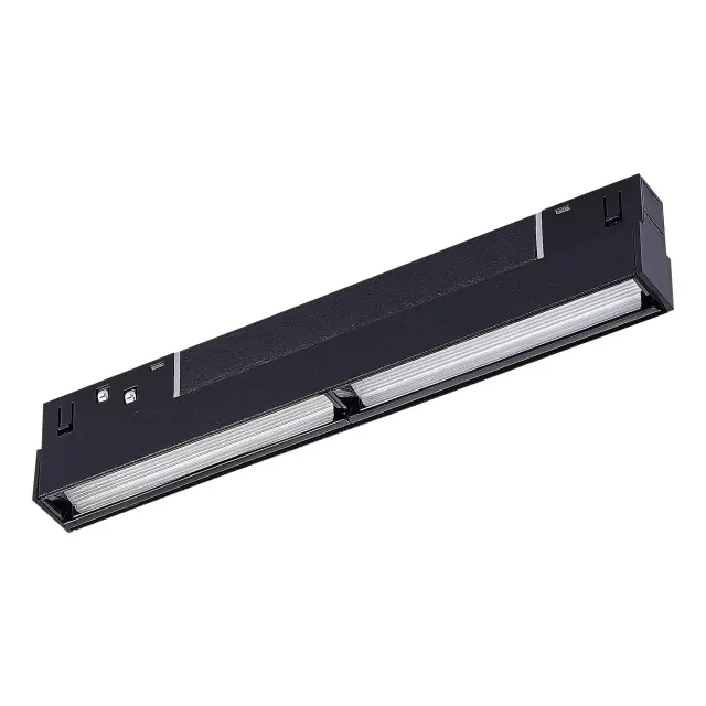 Трековый светильник ST Luce ST804.446.12 СКАЙЛАЙН 48V — черный, ракурс 3