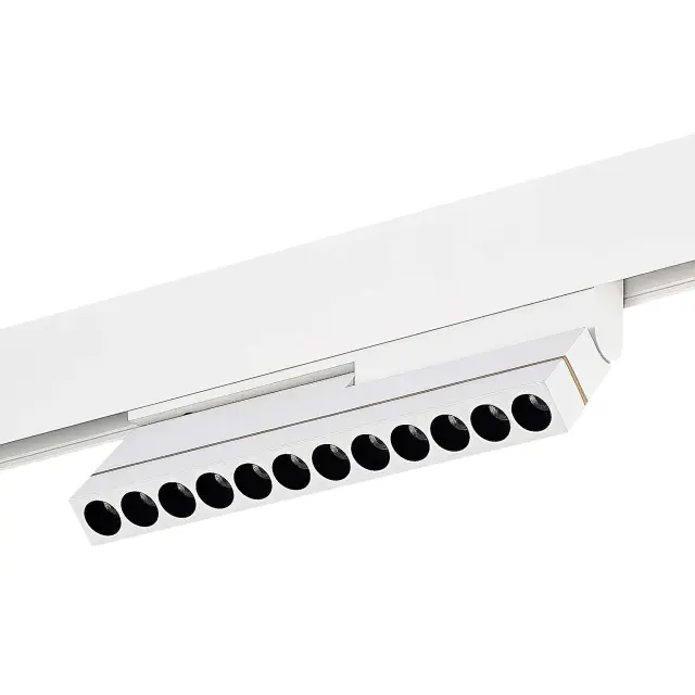 Трековый светильник ST Luce ST805.536.12 СКАЙЛАЙН 48V — белый, ракурс 2