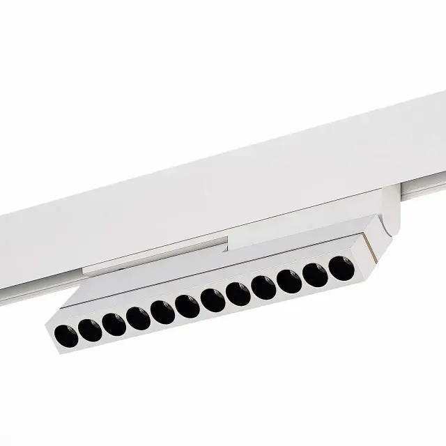 Трековый светильник ST Luce ST805.546.12 СКАЙЛАЙН 48V — белый, ракурс 2