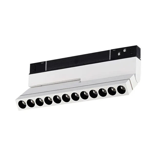 Трековый светильник ST Luce ST805.546.12 СКАЙЛАЙН 48V — белый, ракурс 3