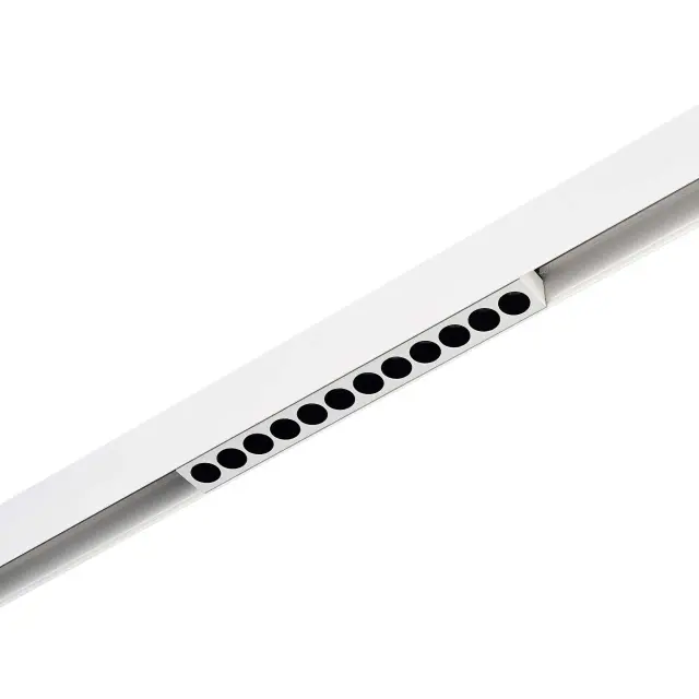 Трековый светильник ST Luce ST806.536.12 СКАЙЛАЙН 48V — белый, ракурс 2