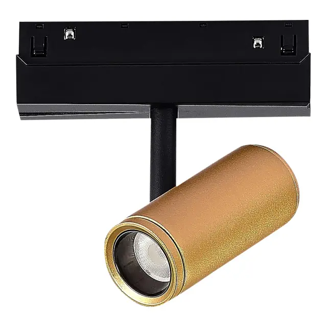 Трековый светильник ST Luce ST808.236.08 СКАЙЛАЙН 48V — черный, ракурс 3