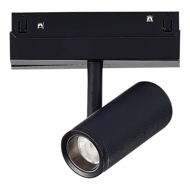 Трековый светильник ST Luce ST808.446.08 СКАЙЛАЙН 48V — черный, ракурс 3