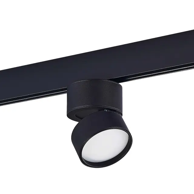 Трековый светильник ST Luce ST809.446.09 СКАЙЛАЙН 48V — черный, ракурс 2