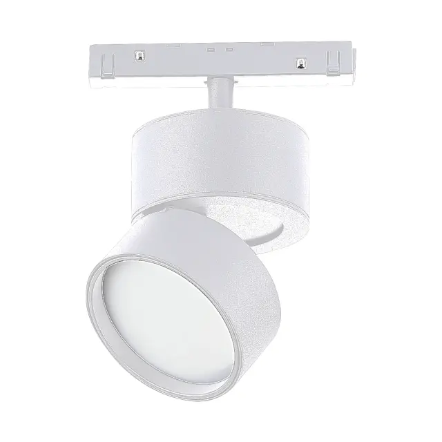 Трековый светильник ST Luce ST809.536.09 СКАЙЛАЙН 48V — белый, ракурс 3
