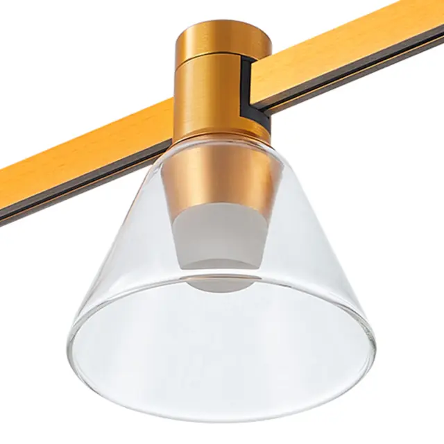 Трековый светильник ST Luce ST814.206.03 ФАРМ — золотой, ракурс 2