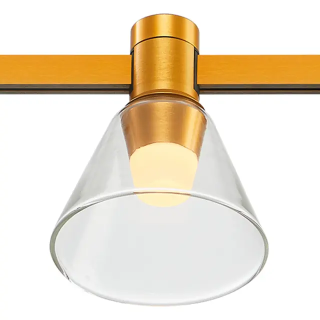 Трековый светильник ST Luce ST814.206.03 ФАРМ — золотой, ракурс 3