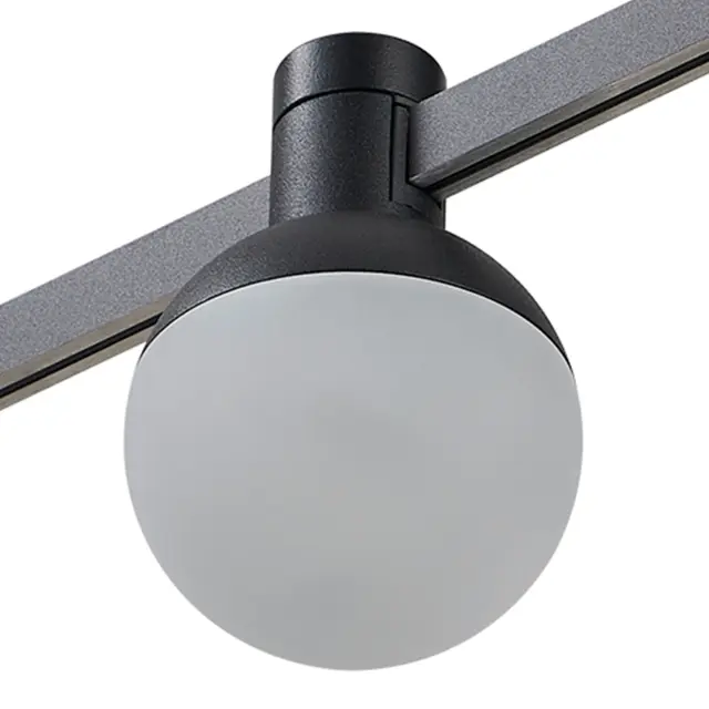 Трековый светильник ST Luce ST815.406.05 ФАРМ — черный, ракурс 2