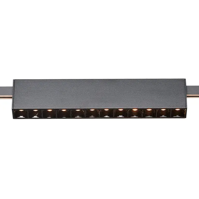 Трековый светильник ST Luce ST816.406.12 ФАРМ — черный, ракурс 3
