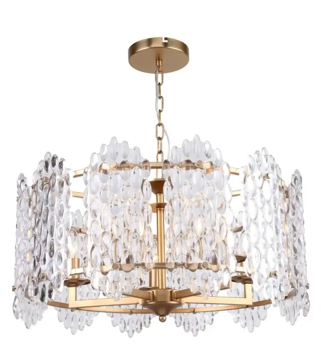 Люстра Stilfort 1007/03/05P GLAZGO | ГЛАЗГО — золотой