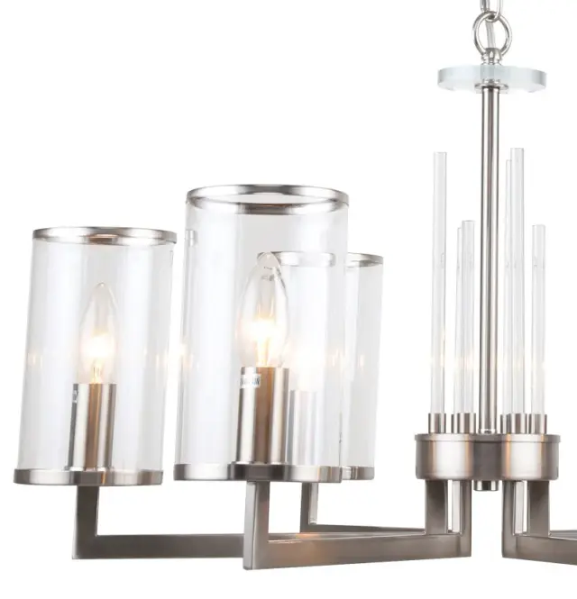 Люстра Stilfort 1046/11/06P VASE | ВЕЙЗ — никель, ракурс 3