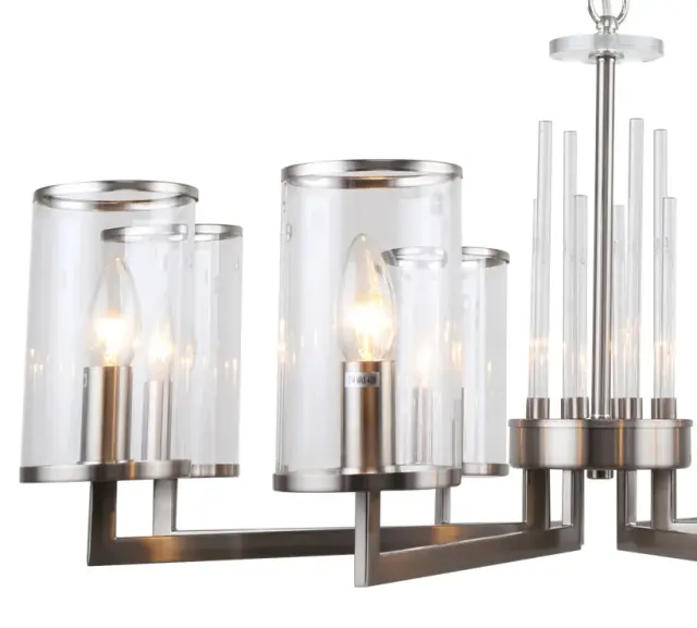 Люстра Stilfort 1046/11/08P VASE | ВЕЙЗ — никель, ракурс 3