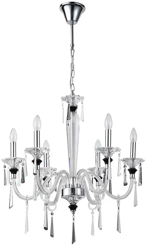 Люстра Stilfort 1052/09/06P LUSSI | ЛЮССИ — хром