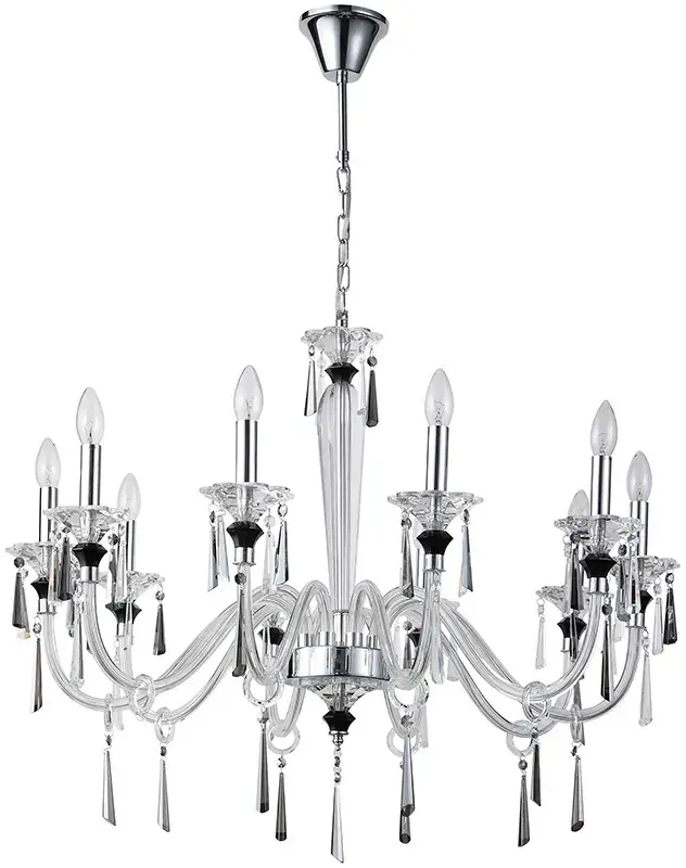 Люстра Stilfort 1052/09/10P LUSSI | ЛЮССИ — хром