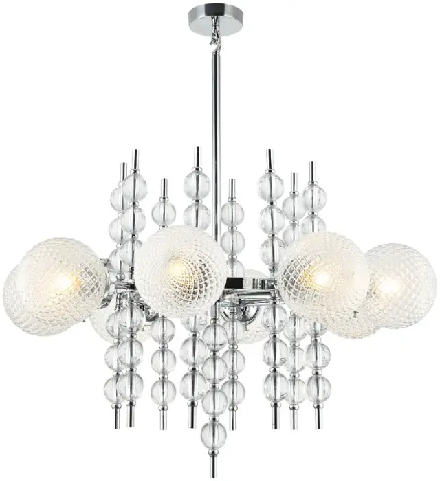 Люстра Stilfort 2120/09/08P QUEENLY | КВИНЛИ — хром