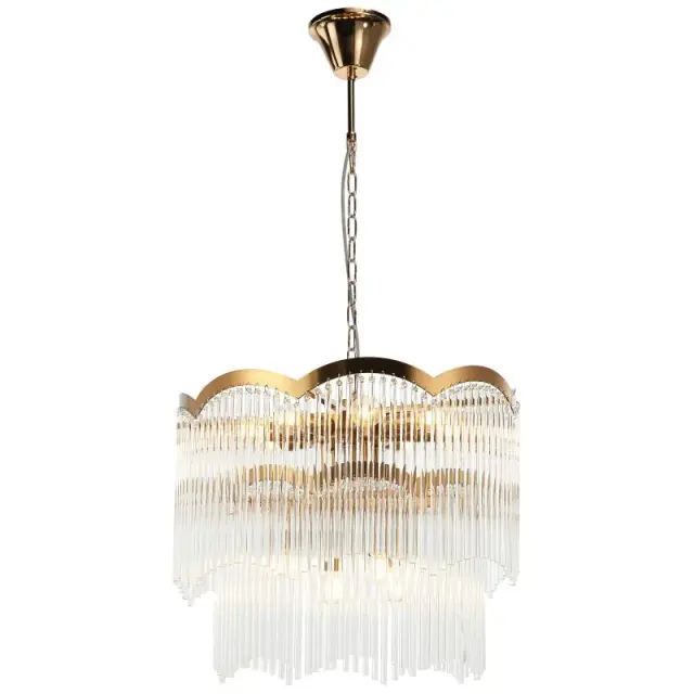 Люстра Stilfort 2121/03/12P SEAUTY | СЬЮТИ — латунь, ракурс 3