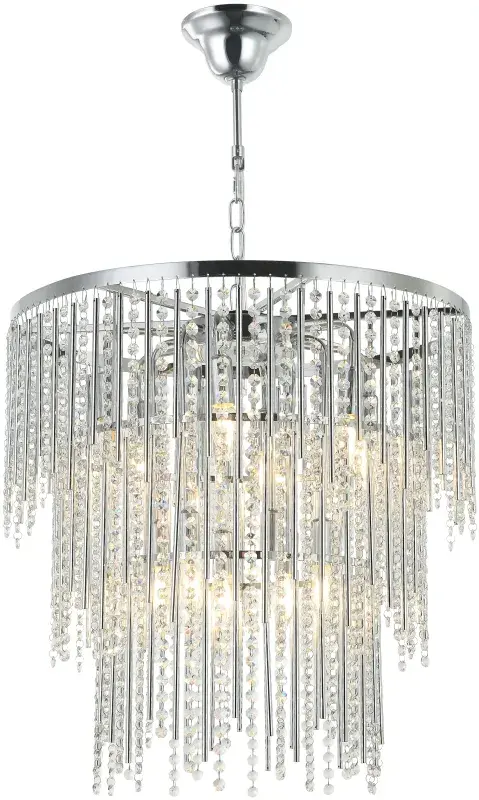 Люстра Stilfort 2145/09/12P GRANDEX | ГРАНДЕКС — хром